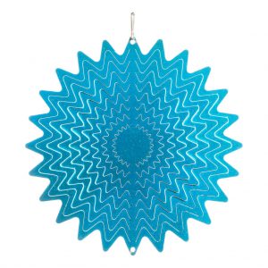 Blue star wind spinner 15cm