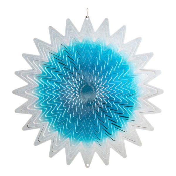 Blue star wind spinner 30cm