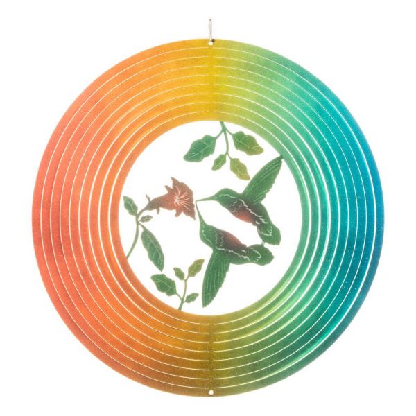 3D hummingbird wind spinner 30cm